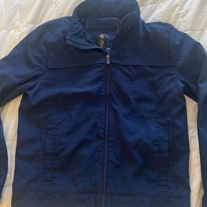 VINTAGE Calvin Klein Rain / Windbreaker Jacket with hood - EXCELLENT CONDITION